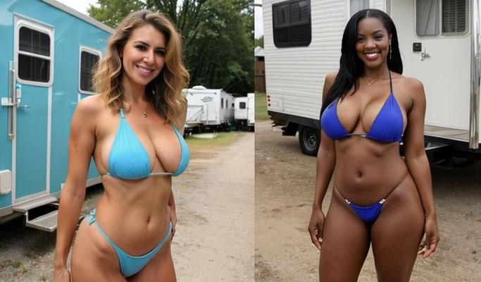 Lésbica inter -racial do Texas Julia (Ucrânia) vs Carly (EUA)