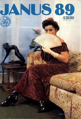 Retro Spanking from Janus period costume spanked on sofa