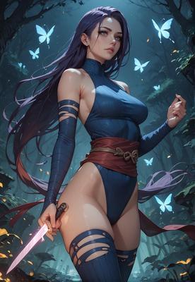 Marvel Psylocke wird gefickt und nackt