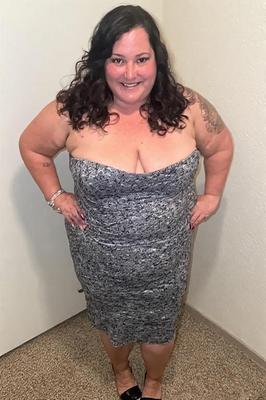 Chubbies in Strapless Dresses