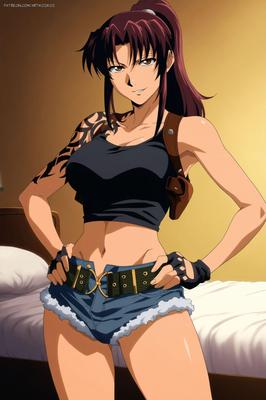 [Artkoikoi] Rebeca Lee Revy (Black Lagoon) [AI erzeugt]