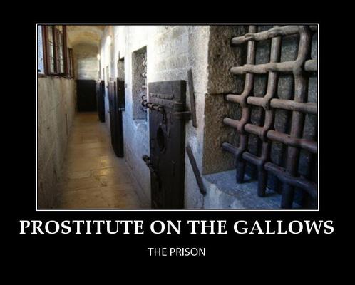 Hanging a prostitute