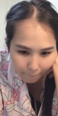 Asian downblouse nipple