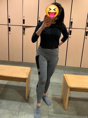 Cookie Chinese Slut Gym Selfies NN