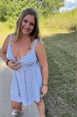 Girls in the Park Wearing Sundresses