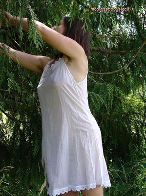 Hippiegoddess Jade White Vestido al aire libre
