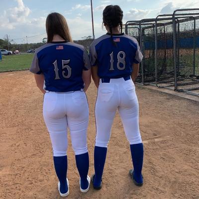 Phat booty softball pawgs para bbc