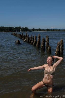 HippieGoddess ANDROMEDA By the old pier