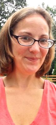 Frau mit Brille
