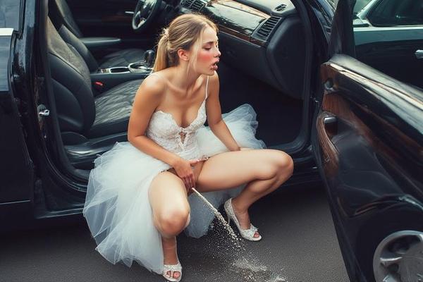 Damas de honra capturadas entre a cerimônia e a recepção
