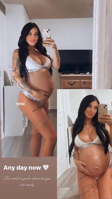 MILF Hoe Katie Has A GODLY Ass (Pregnant)