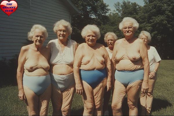 GRANNIES DAY OUT IN BLUE