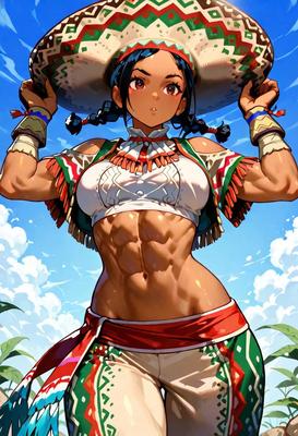 Street Fighter Lily Hawk Mexican Beautie Hentai