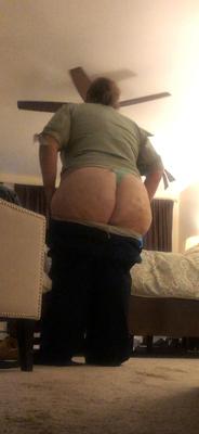 Chica de fondo gordo