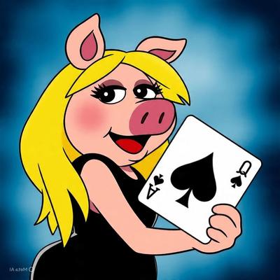Miss Piggy (con temas mariquitas)