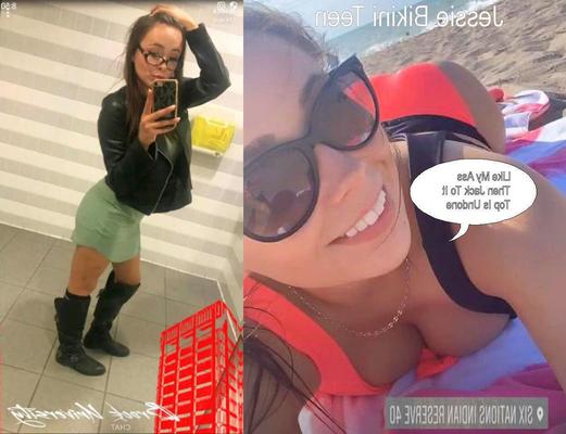 Jessie Bikini adolescente stripper mais biquínis