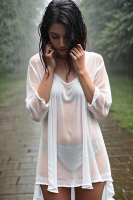  Quick AI test # Walk in the rain