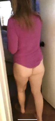Arbusto sem fundo e bunda
