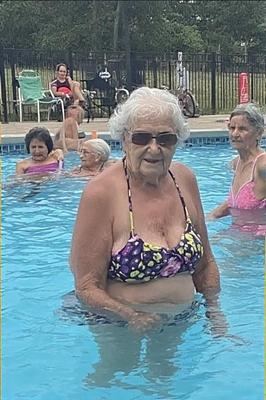 Grannies at the Pool