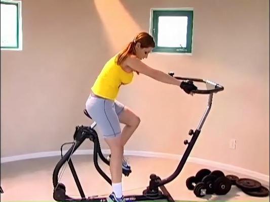 Erica Campbell Gym Vidcaps