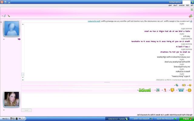 Viejo chat de yahoo