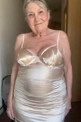 Grannies in Satin Dresses