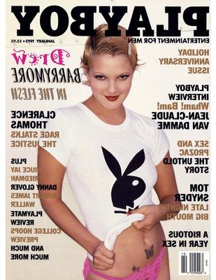 Playboy Drew Barrymore