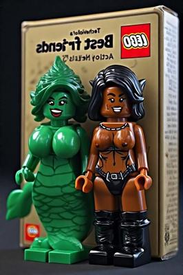 LEGO NSFW Imagined Box Sets: "Beste Freunde"