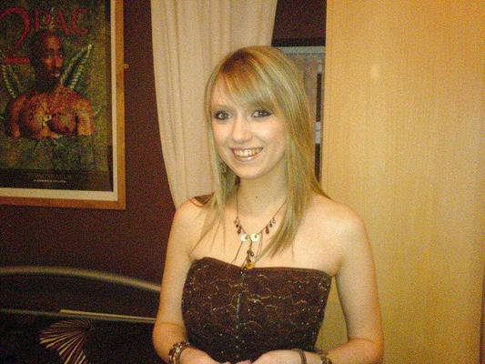 Blonde britische Süße