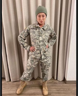 Esposa coreana do exército coreano