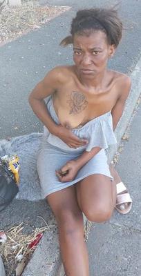 Sexy Ebony Crackhead/Crackwhore